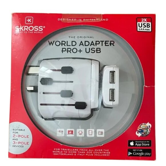 S-Kross World Travel Adapter Pro+USB - Picture 1 of 7